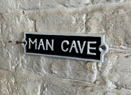 Man Cave sign